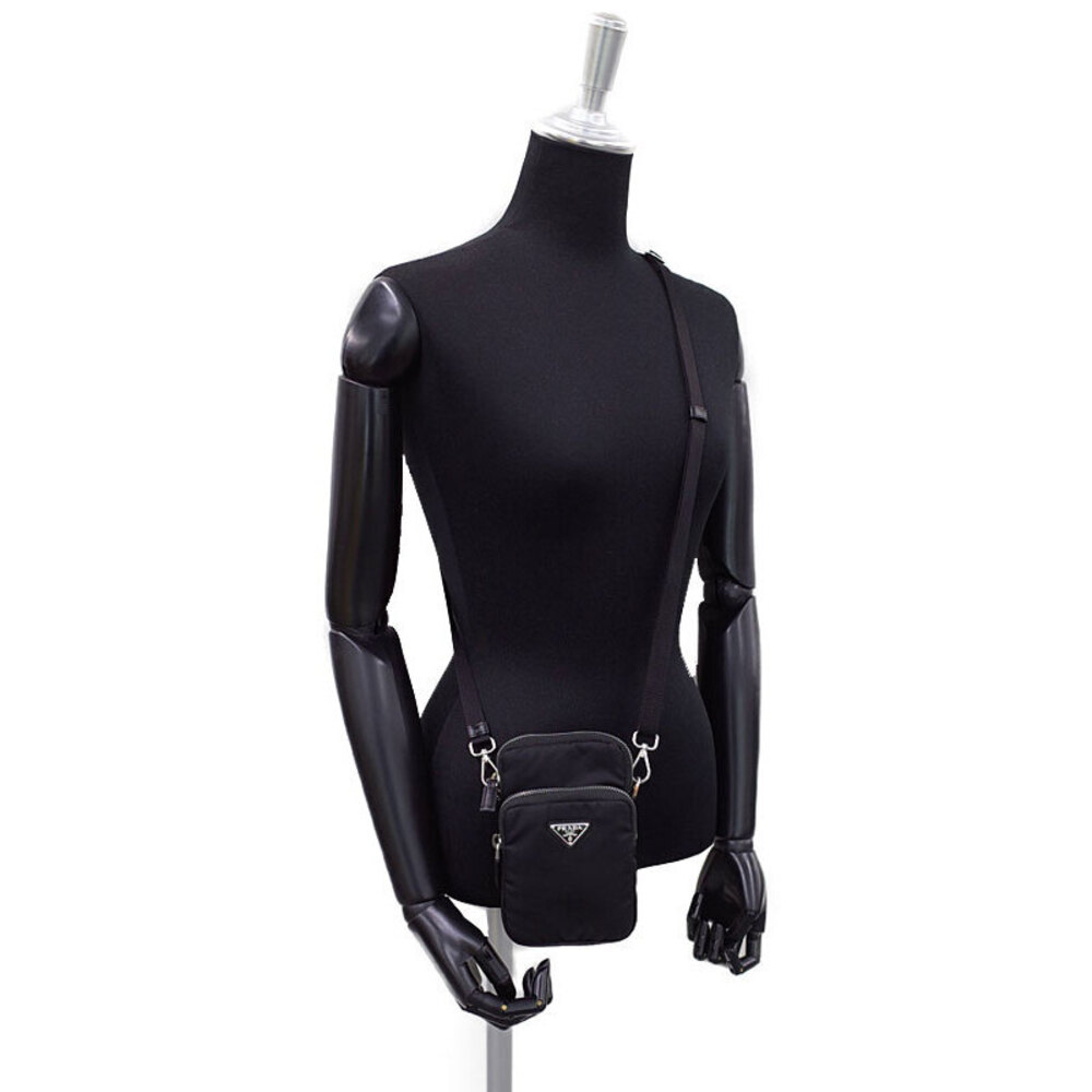 Prada Black Crossbody Bag Smartphone Bag Re Shoulder - Picture 9 of 9